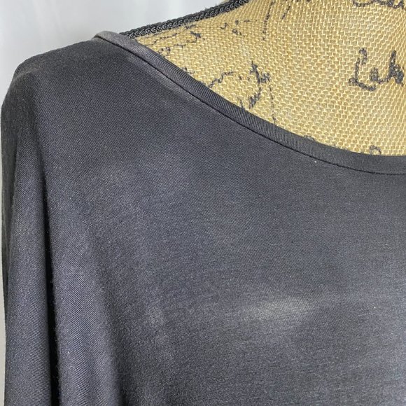 Umit Unal Gray Green Tie Dye Long Sleeve Shirt - Picture 4 of 9